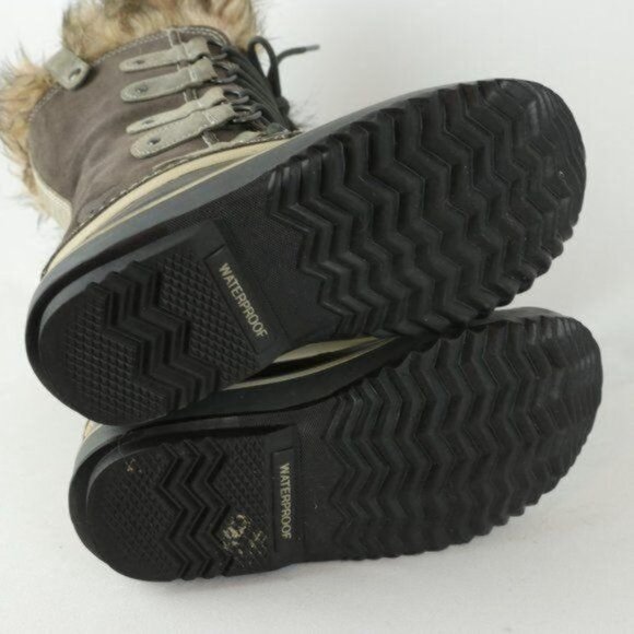 Sorel Joan of Arctic Women's Size 6 Brown Black Waterproof Insulate Winter Boots - Picture 5 of 9
